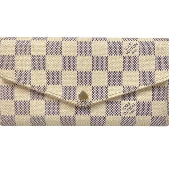 Louis Vuitton Handbags - Louis Vuitton Damier Azur Sarah Wallet